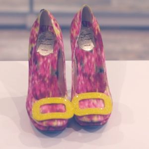 Roger Vivier  Donna Limelight Satin Platform